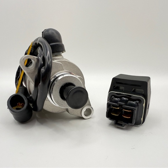 Starter Motor & Relay Polaris Sportsman 90 Predator 90 Scrambler 90 2001-2006 - Picture 1 of 16